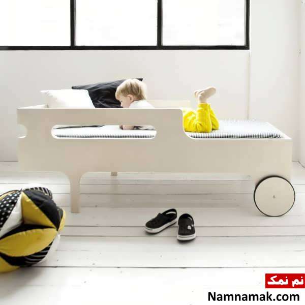 مدل تخت خواب شیک و ساده برای کودک