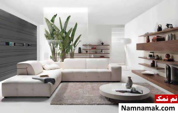 طراحی شیک اتاق نشیمن خانه های امروزی