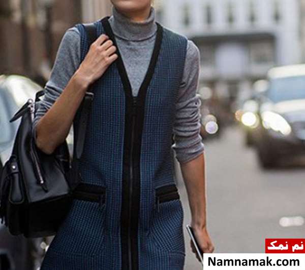 شیک پوشی برای لباس های یقه اسکی،پوشش لباس های یقه اسکی