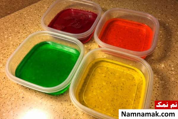 ژله خرده شیشه توپی