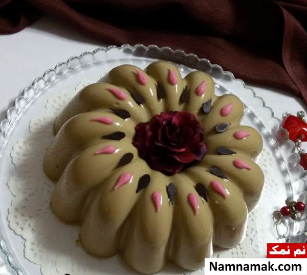 دسر نسکافه ای با نشاسته