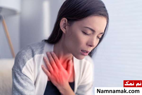 کم آبی بدن و تنگی نفس