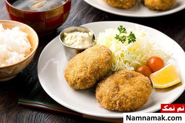 طرز تهیه گوشت چرخ کرده با سیب زمینی رنده شده