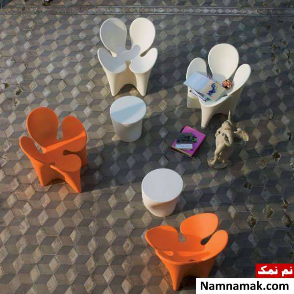 مدل صندلی شبدری فضای باز