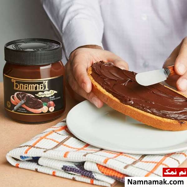کالری و ترکیبات شکلات صبحانه ساده ، تلخ و فندقی