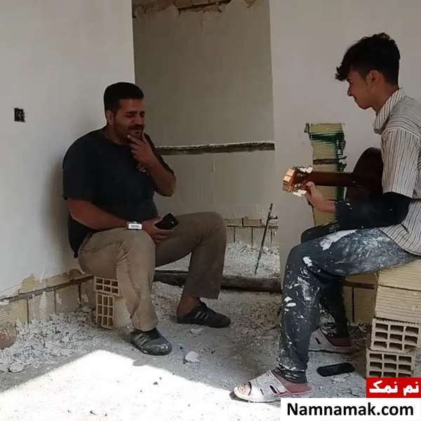 زندگینامه وحید موسوی و همسرش وحید موسوی لوله کش