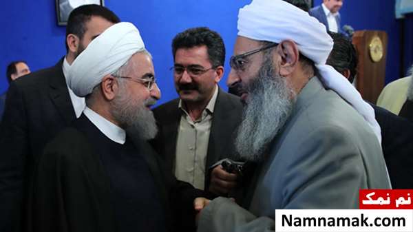 زندگینامه مولوی عبدالحمید و همسرش مولوی عبدالحمید و حسن روحانی