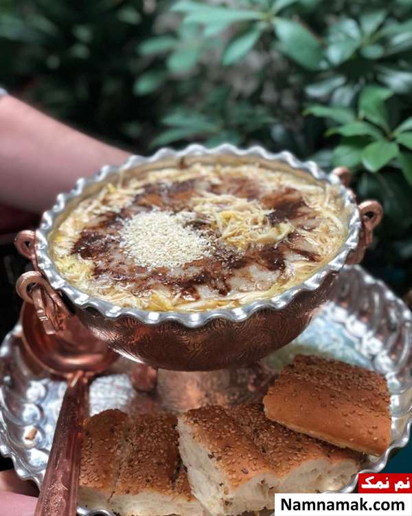 حلیم گندم با مرغ