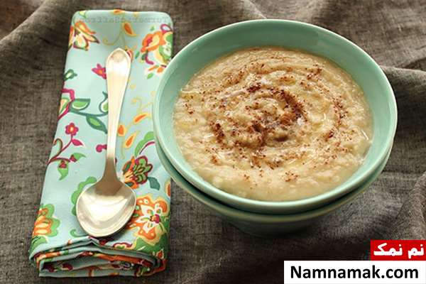 حلیم بوقلمون با جو پرک