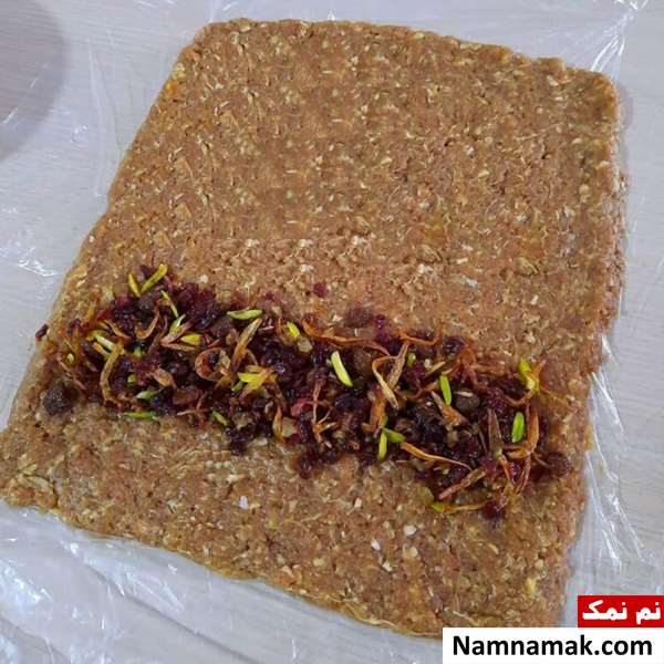 کباب رولی با گوشت چرخ کرده