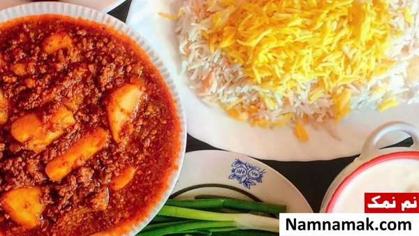 انواع خورشت با گوشت چرخ کرده