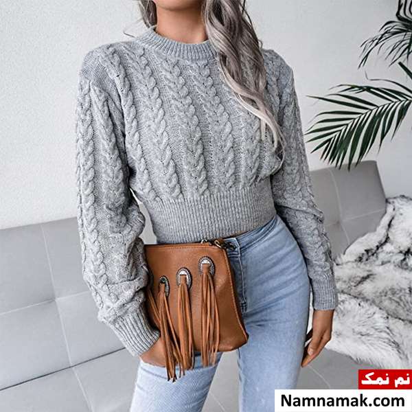 مدل های لباس بافتنی دخترانه بزرگسال شیک و جدید
