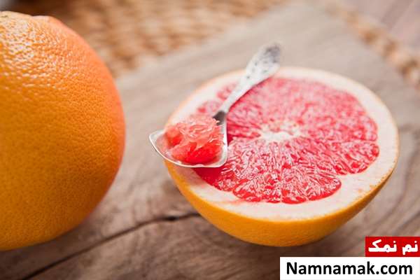 گریپ فروت را چگونه بخوریم گریپ فروت را چگونه بخوریم