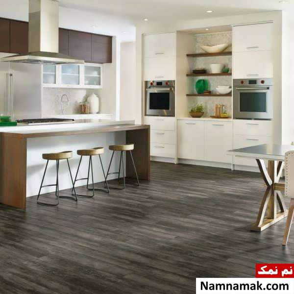 مدل کفپوش شیک و زیبا آشپزخانه 