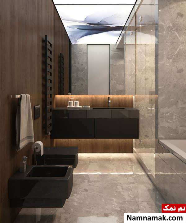 طراحی شیک توالت