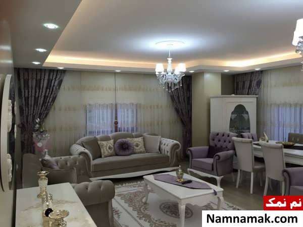 مدل پرده برای سالن پذیرایی 