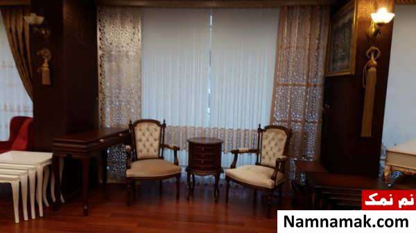 مدل پرده سالن پذیرایی شیک و زیبا 