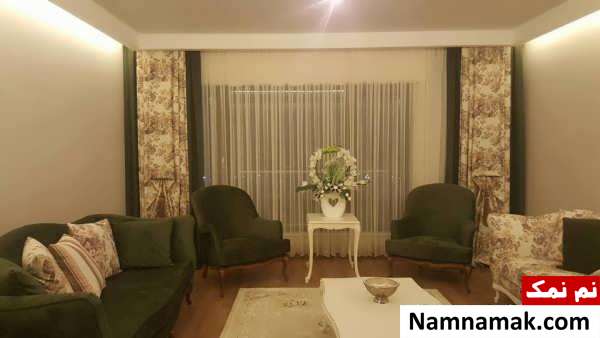 مدل پرده شیک سالن پذیرایی 