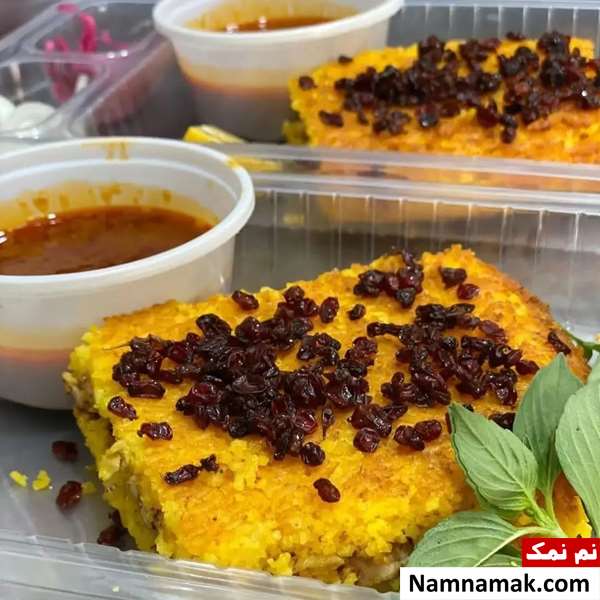 مدت زمان پخت ته چین مرغ در فر