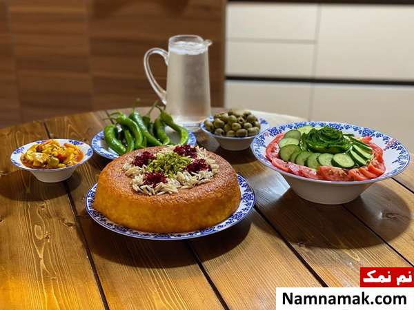 ته چین در قالب سیلیکونی