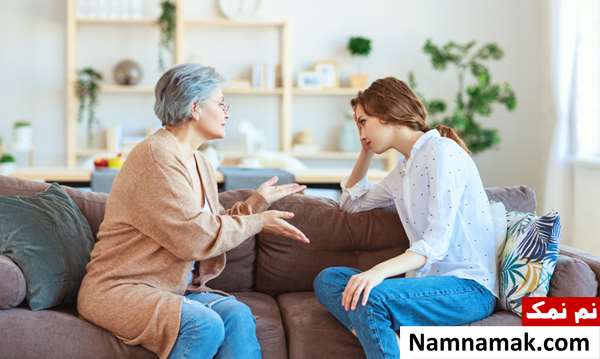 چگونه زبان مادر شوهرم را کوتاه کنم؟