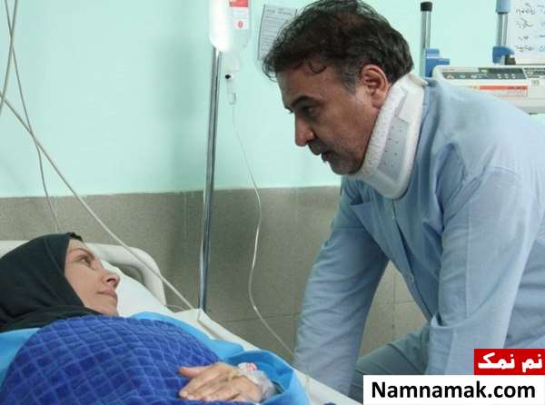 عبدالرضا اکبری و فریبا کوثری در سریال پنجره