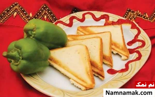 طرز تهیه اسنک با ساندویچ ساز