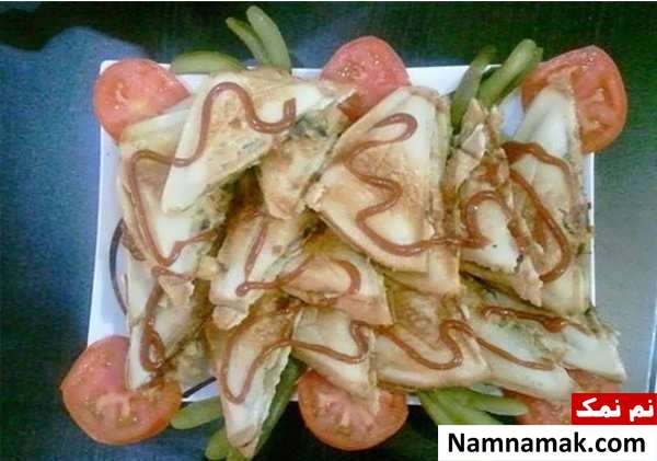 طرز تهیه اسنک با ساندویچ ساز