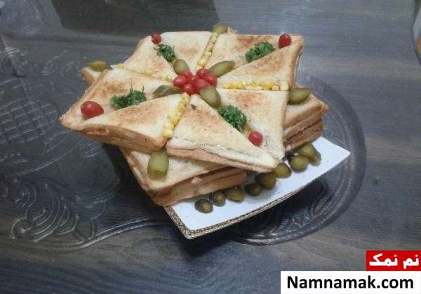 طرز تهیه اسنک با ساندویچ ساز