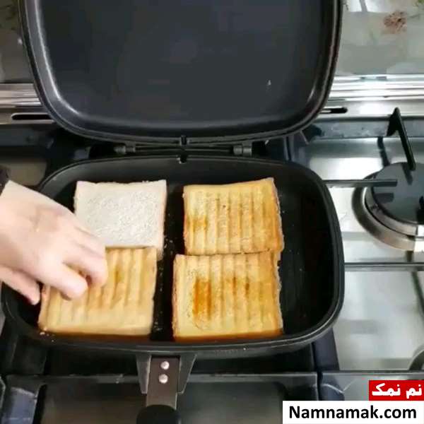 اسنک مرغ با ماهیتابه