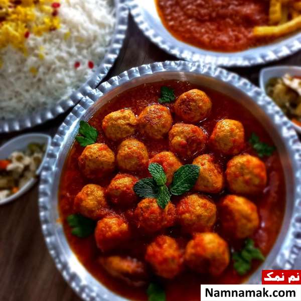 کوفته قلقلی سرخ شده