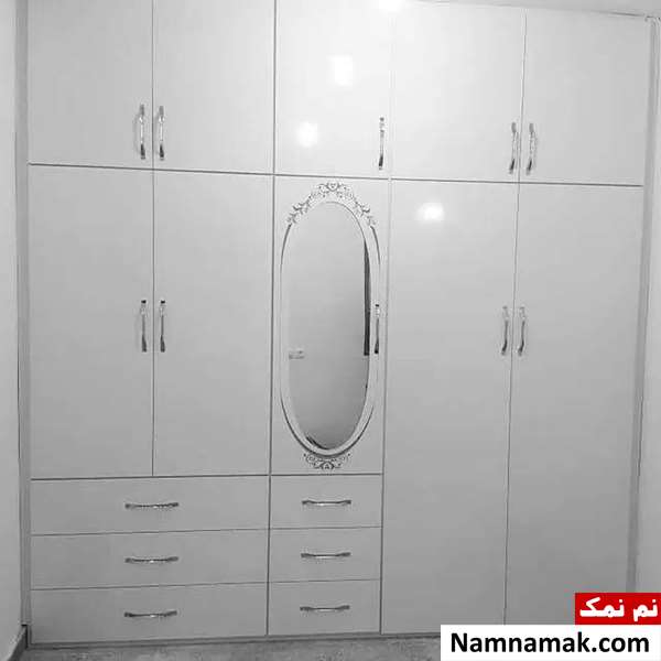 مدل های مدرن کمد دیواری آینه دار اتاق خواب