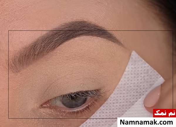 آرایش نقره ای صورت