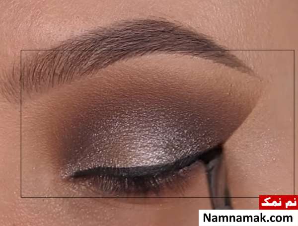آرایش نقره ای صورت