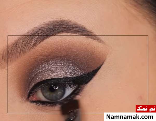 آرایش نقره ای صورت