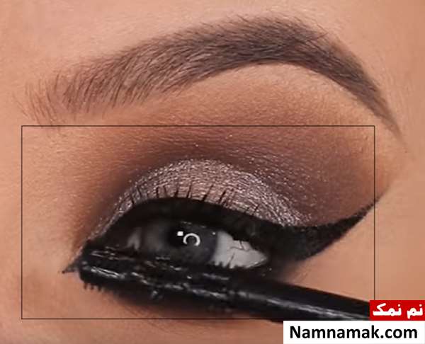 آرایش نقره ای صورت