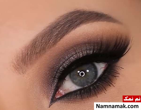 آرایش نقره ای صورت