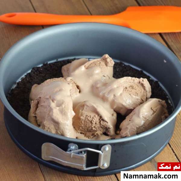 کیک بستنی سریع
