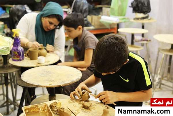 فواید سفالگری برای کودکان