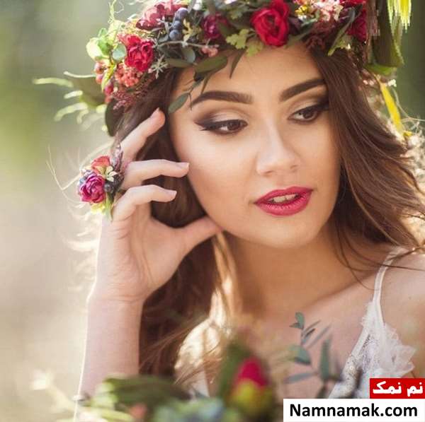 تاج گل عروس ایرانی