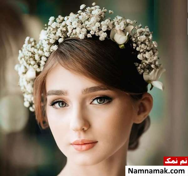 تاج گل عروس ایرانی