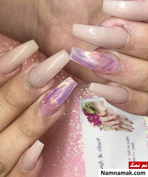 مدل طراحی ناخن عروس برای عقد