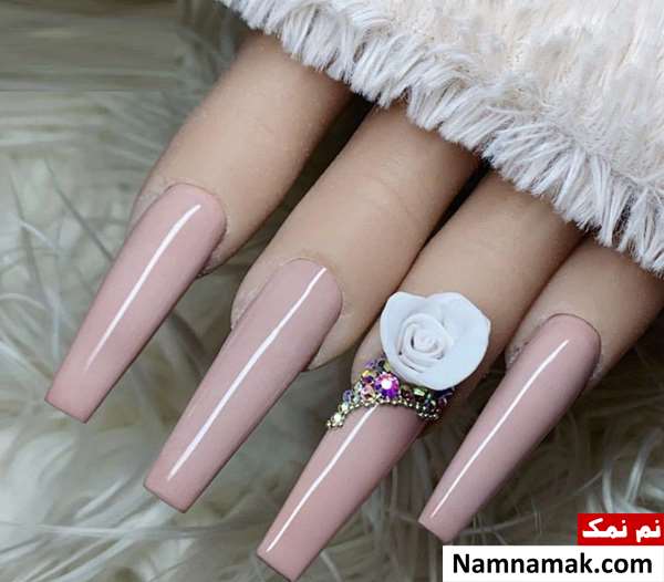مدل طراحی ناخن عروس برای عقد