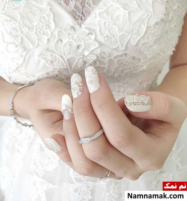 مدل کاشت ناخن عروس