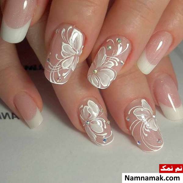 مدل کاشت ناخن عروس