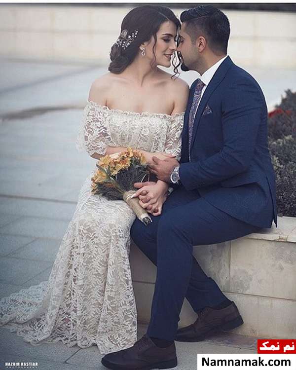 مدل زیبا و خاص عکس عروس و داماد