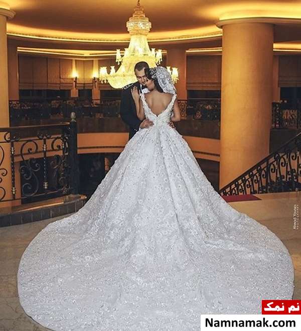 ژست زیبا و خاص عروس و داماد