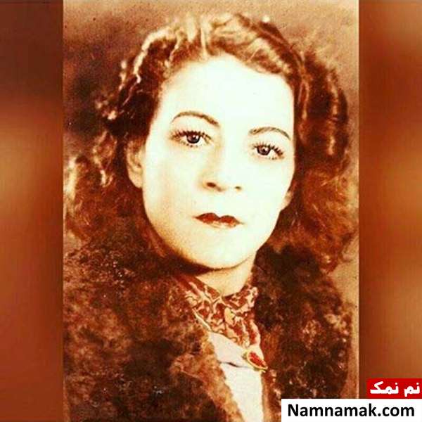 ایران دفتری در جوانی
