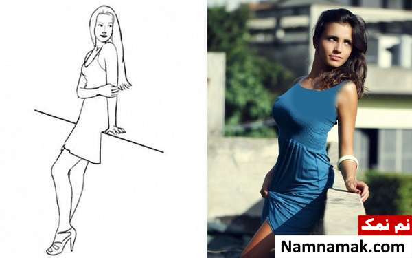 آموزش 20 ژست عالی برای عکس گرفتن