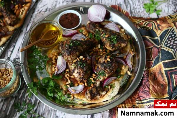 طرز تهیه مرغ فلسطینی